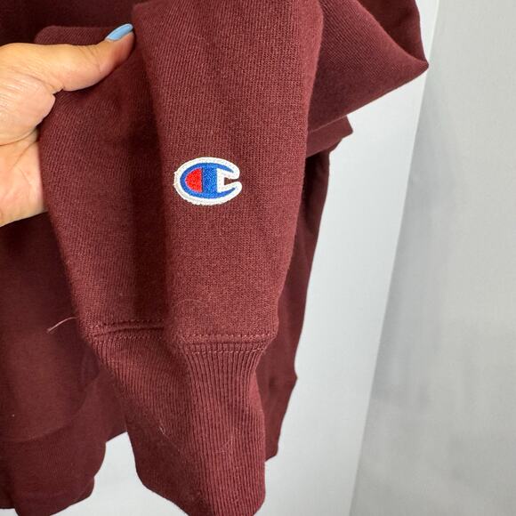 Harvard University Crimson Champion Reverse Weave Sweetheart Red Maroon XL - Picture 6 of 10